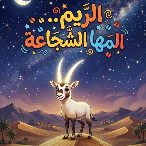 الريم.."المها الشجاعة"
